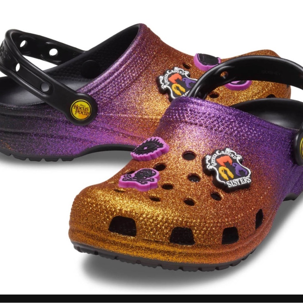 Limited edition hocus pocus crocs